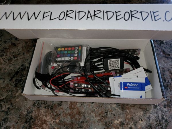 12pc Multi-Color Light Kit w/ Remote Control - Image 8