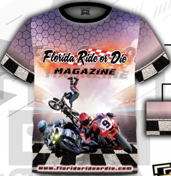 Florida Ride or Die Sublimation Shirt Dri Fit